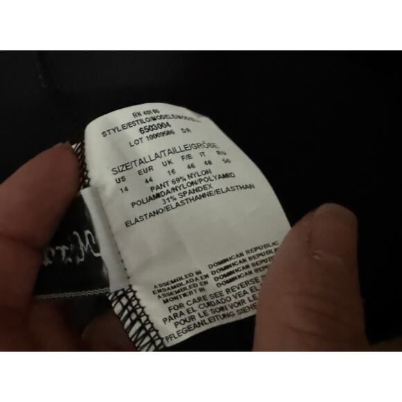 Miraclesuit Black Super High Waist Brief Bottom Womens 14 - Picture 4 of 6